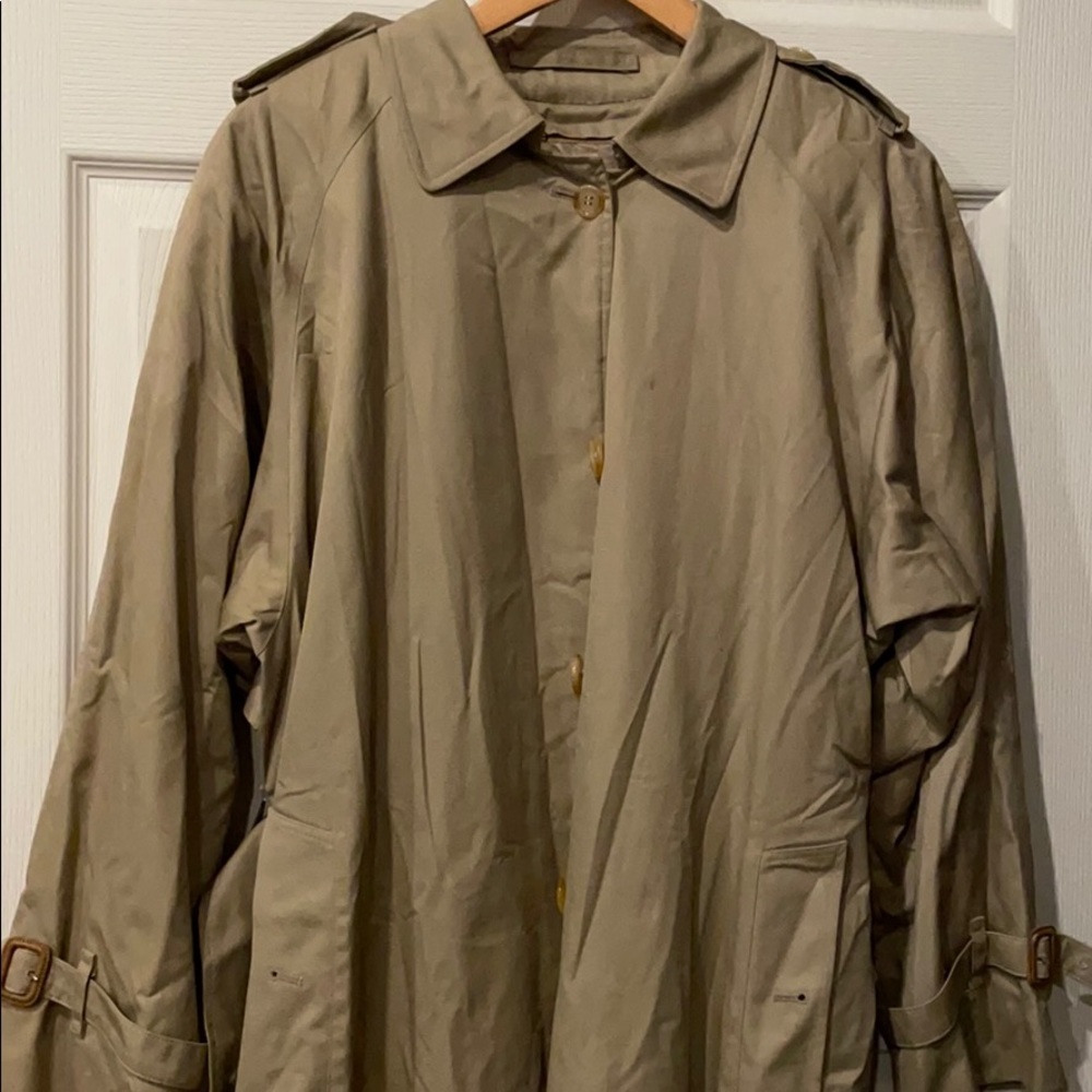 Burberry car coat trench coat